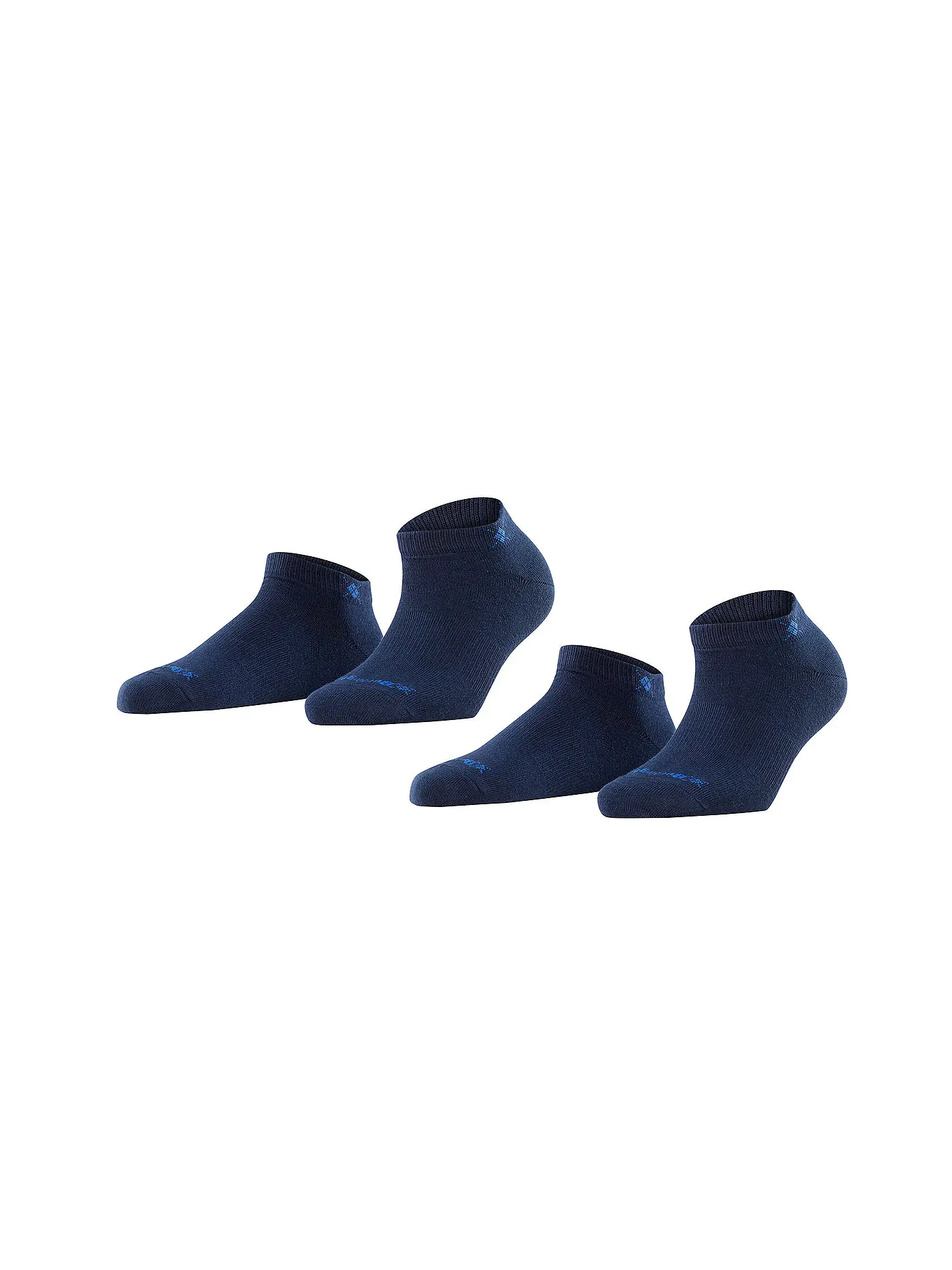 BURLINGTON | Damen Sneaker-Socken 2er Pkg. EVERYDAY 36-41 marine | 